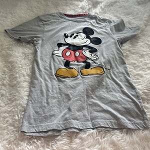 Disney Mickey Mouse Gray Shirt Small